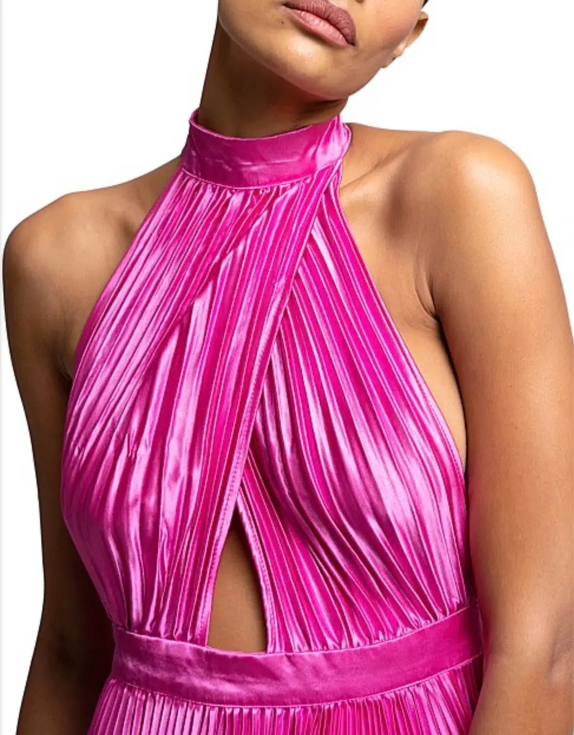 L'Idee Renaissance Mini Dress in Flamingo Size 10 / M photo 6