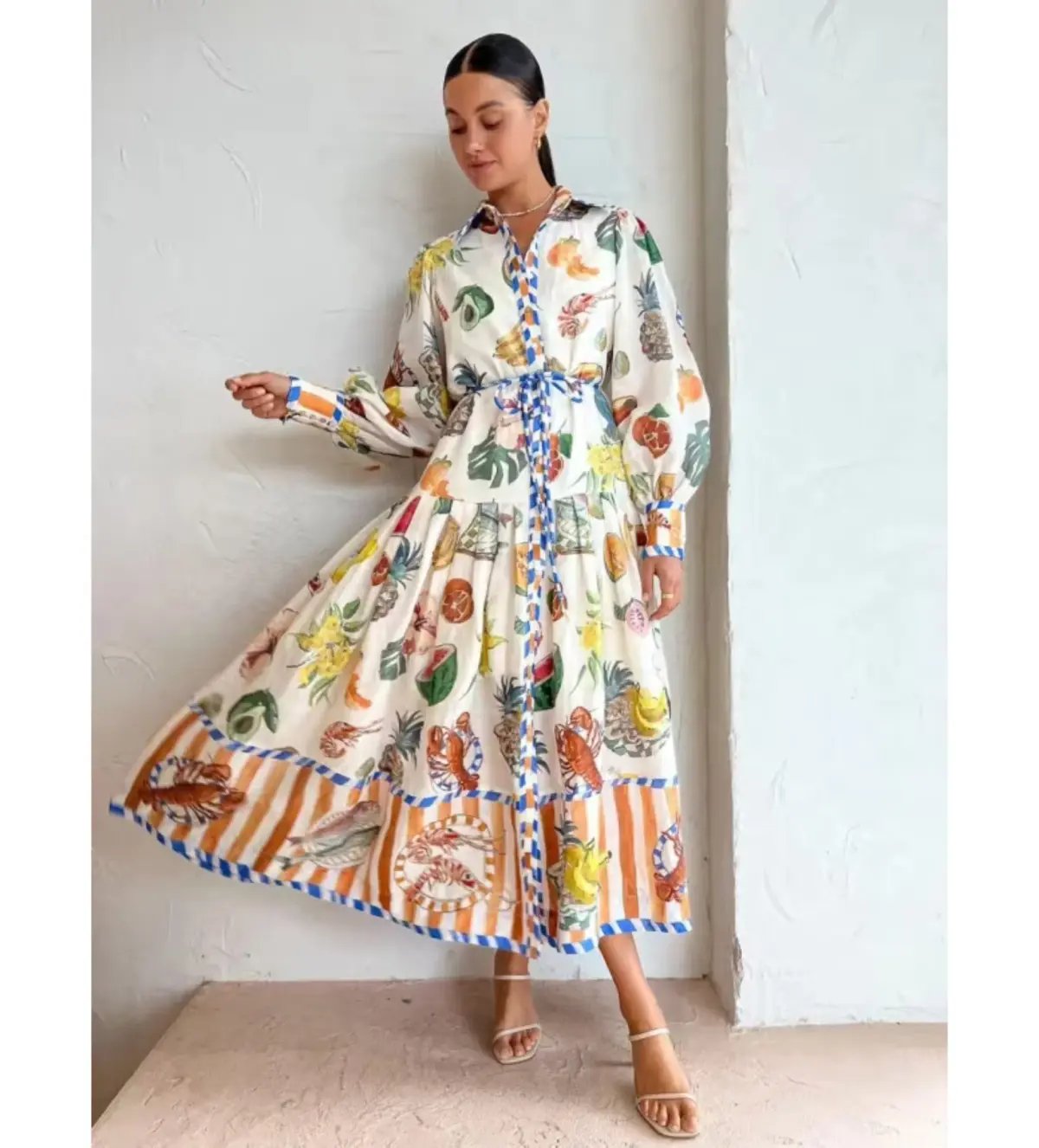 Alemais Theo ShirtDress Multi Size 10 photo 6
