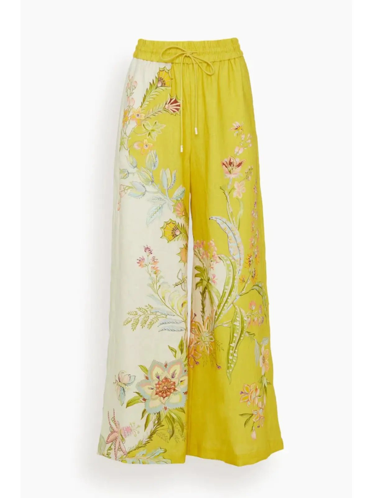 Alemais The Ira Top and Pants in Lemon/Cream Size AU 6 photo 4