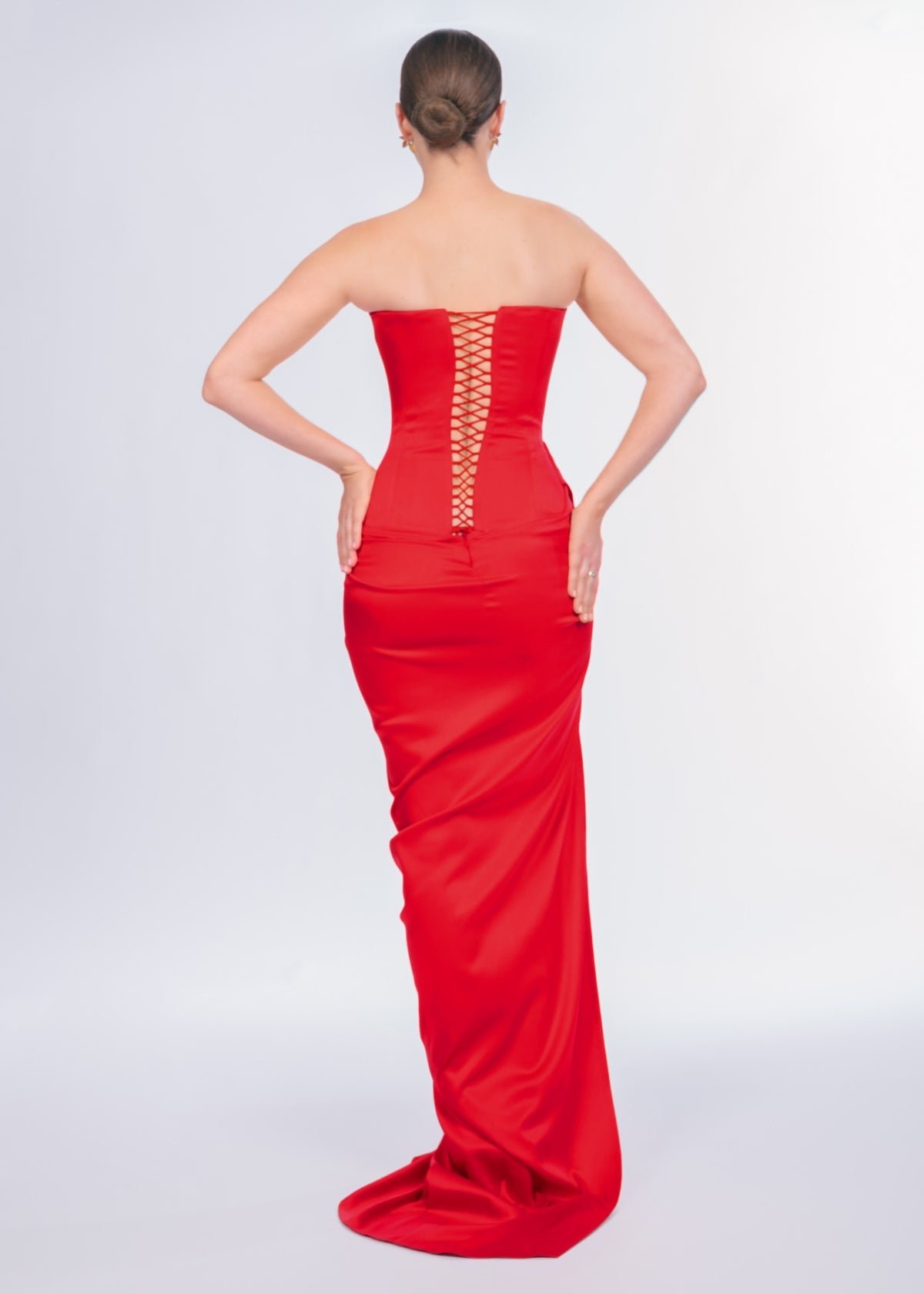 Evelyn Gown in Red photo 4