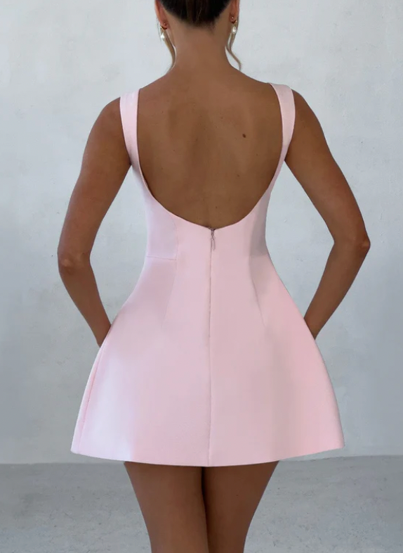 ALANA MINI DRESS PINK photo 3