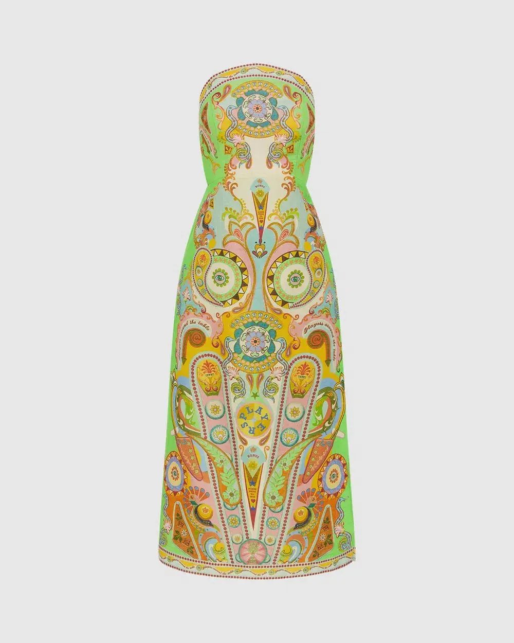 Alemais Pinball Bodice Dress Multi Size AU 12 photo 4
