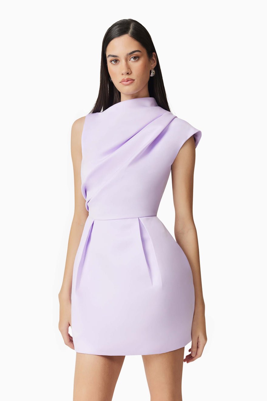 Elliatt Marissa Mini Dress - Lilac photo 4