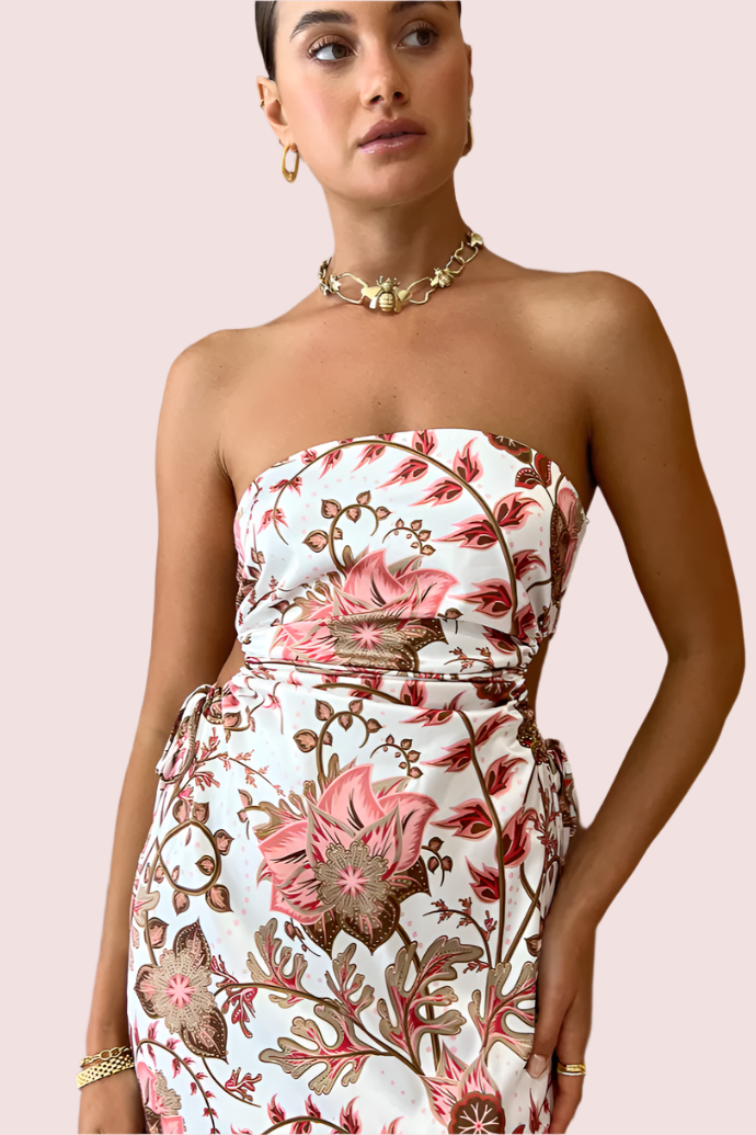 Sonya Dima Gown Paisley Print photo 3