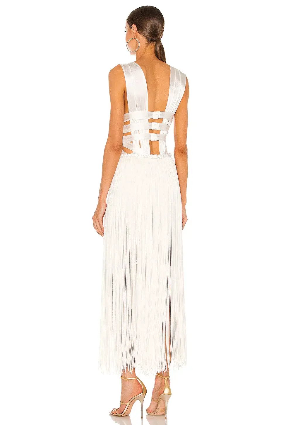 Bronx and Banco Issa Blanc Gown White Size XXS / AU 4 photo 2