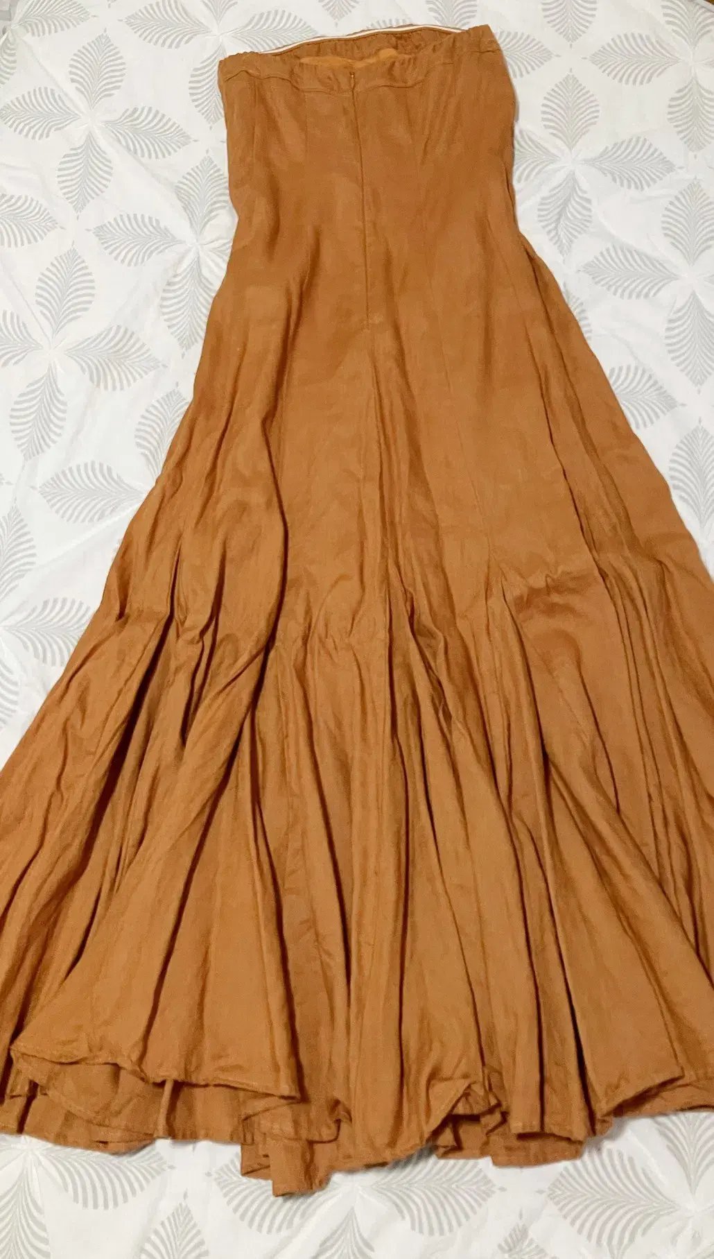 DISSH Rocky Strapless Maxi Dress Tangerine Size 8 photo 3
