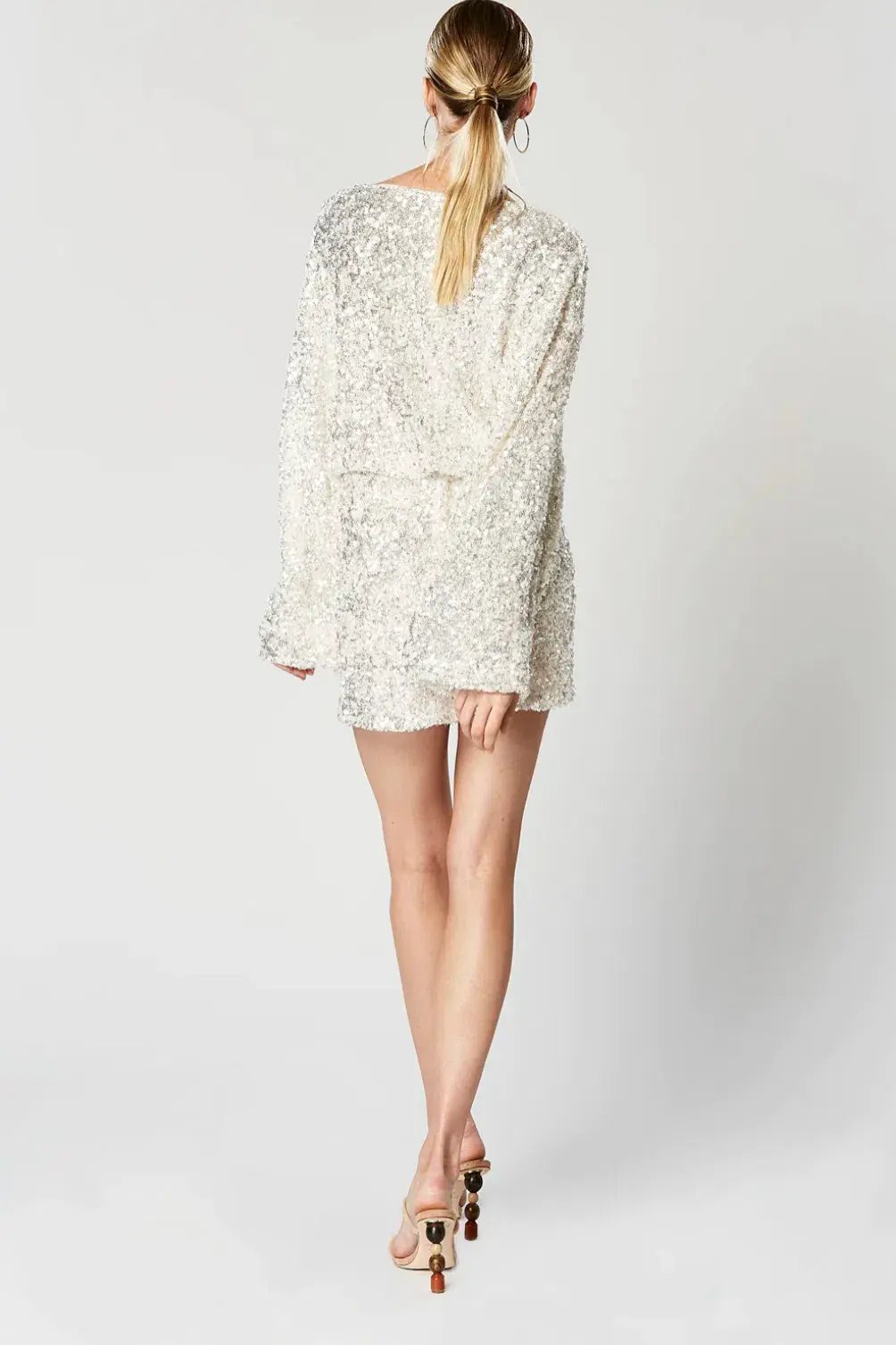 Winona Synergy Dress Silver Champagne Size M/Au 10 photo 5