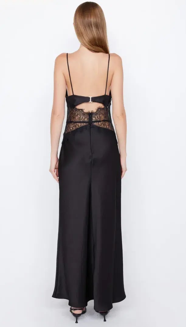 Bec & Bridge Camille Maxi Dress Black Size 8 photo 2