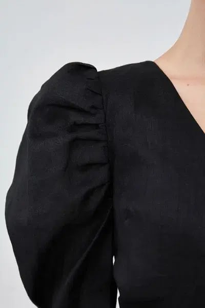 Keepsake the Label I Know Midi Dress Black Size 8 photo 4