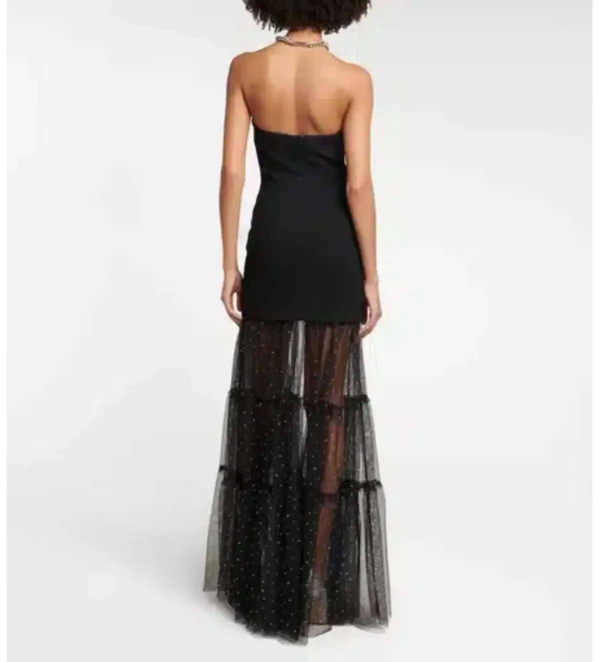 Rebecca Vallance Alyssa Gown Black Size 6 photo 2