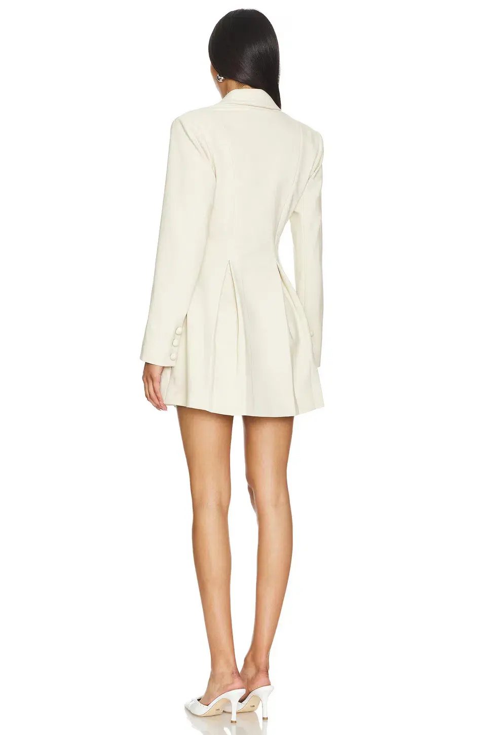 Camila Coelho Daytona Blazer Mini Dress in Beige Size XXS / AU 4 photo 3