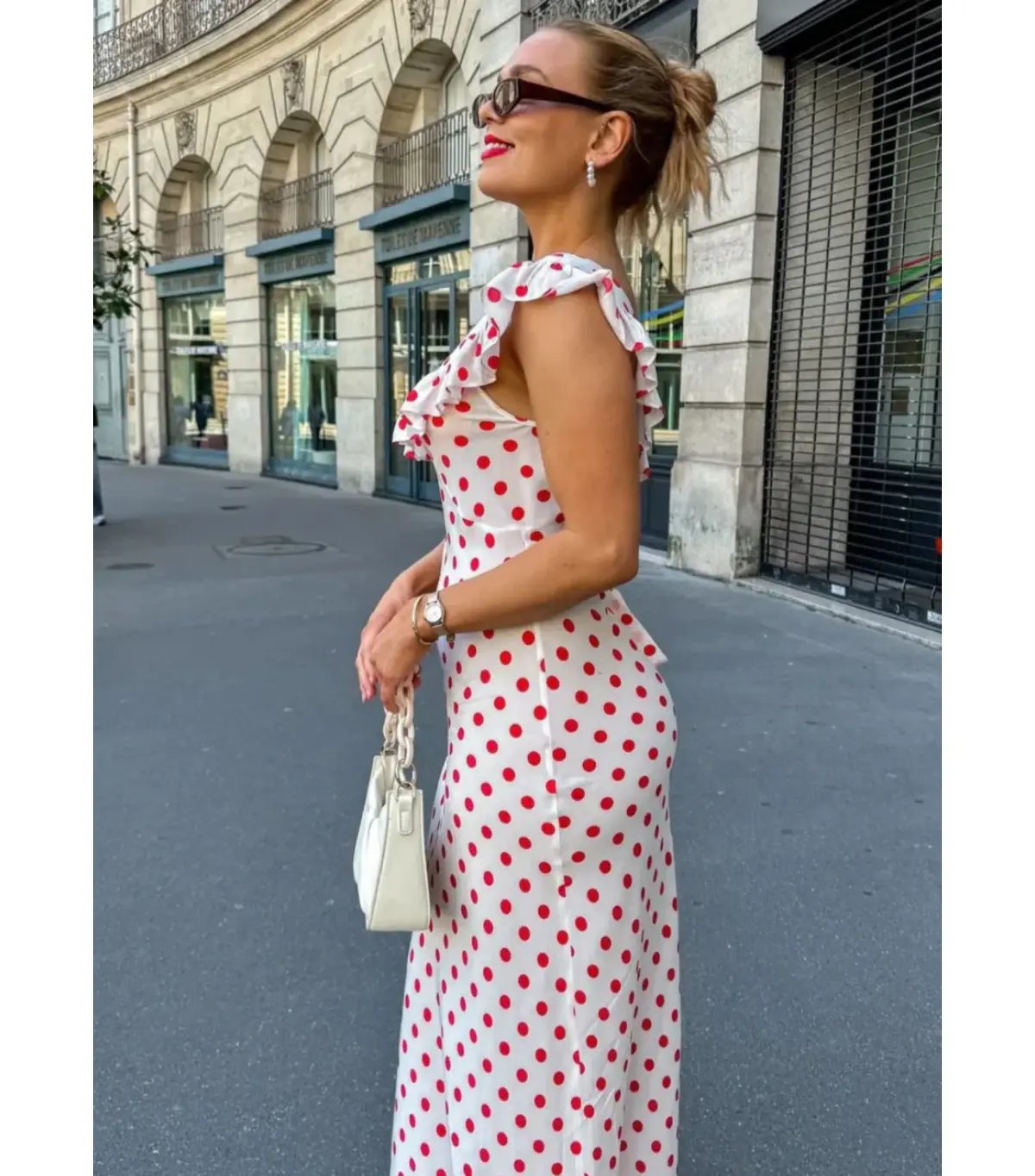 Realisation Par Claudia Maxi Dress Super Dot Size AU 6 photo 8