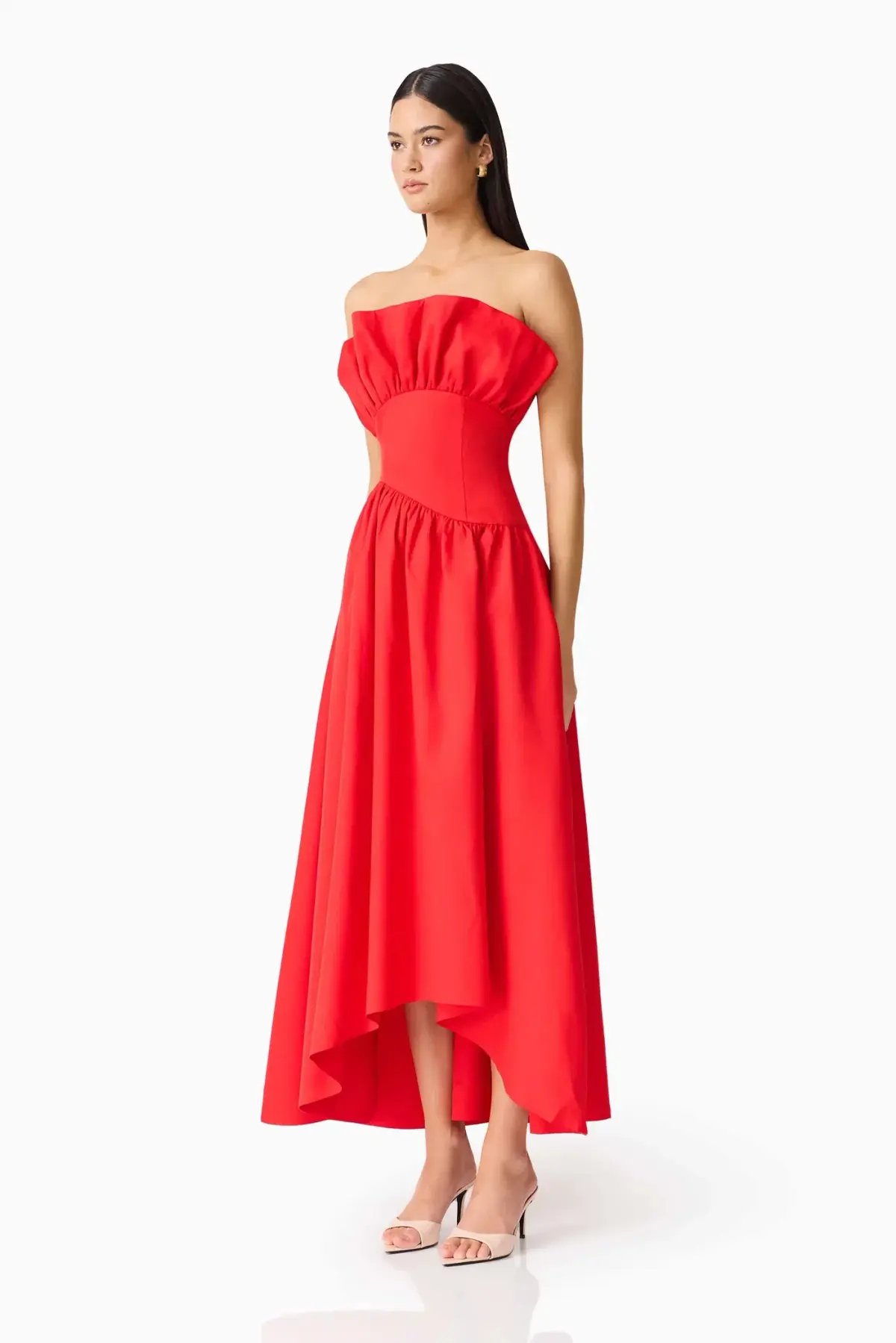 Elliatt Laurel Gown Red Size M / AU 10 photo 6