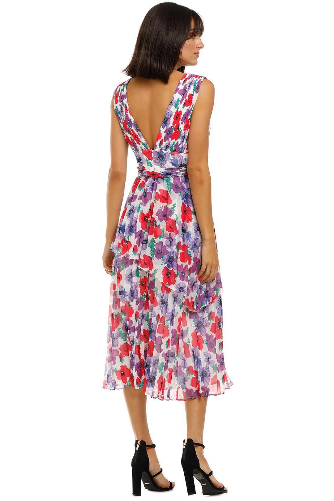 Sugar and Spice Midi Dress - Sugar Bloom photo 3
