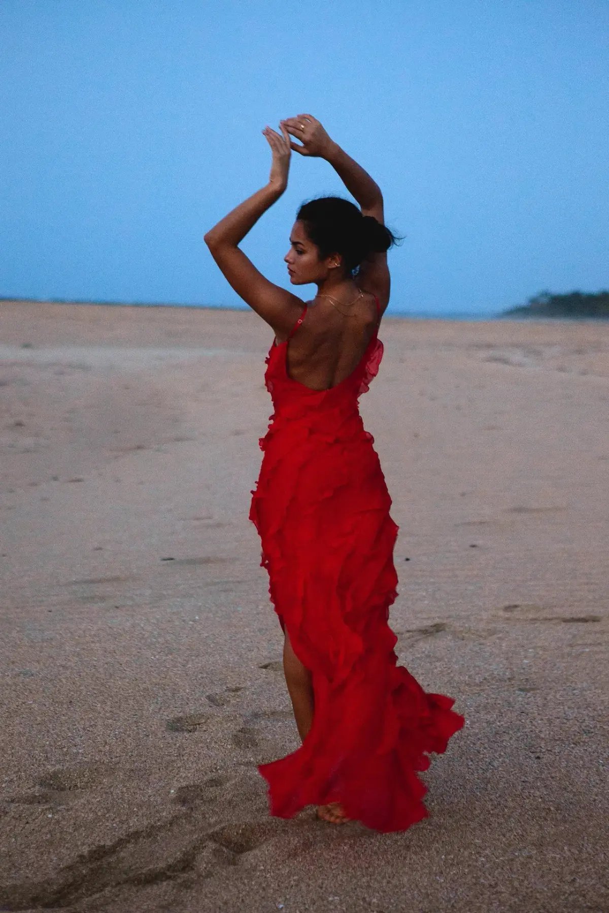 Rat & Boa Cecelia Maxi Dress Red Size XS / AU 6 photo 5
