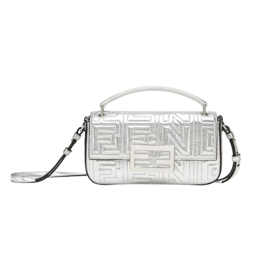 Fendi Silver Baguette Bag photo 2