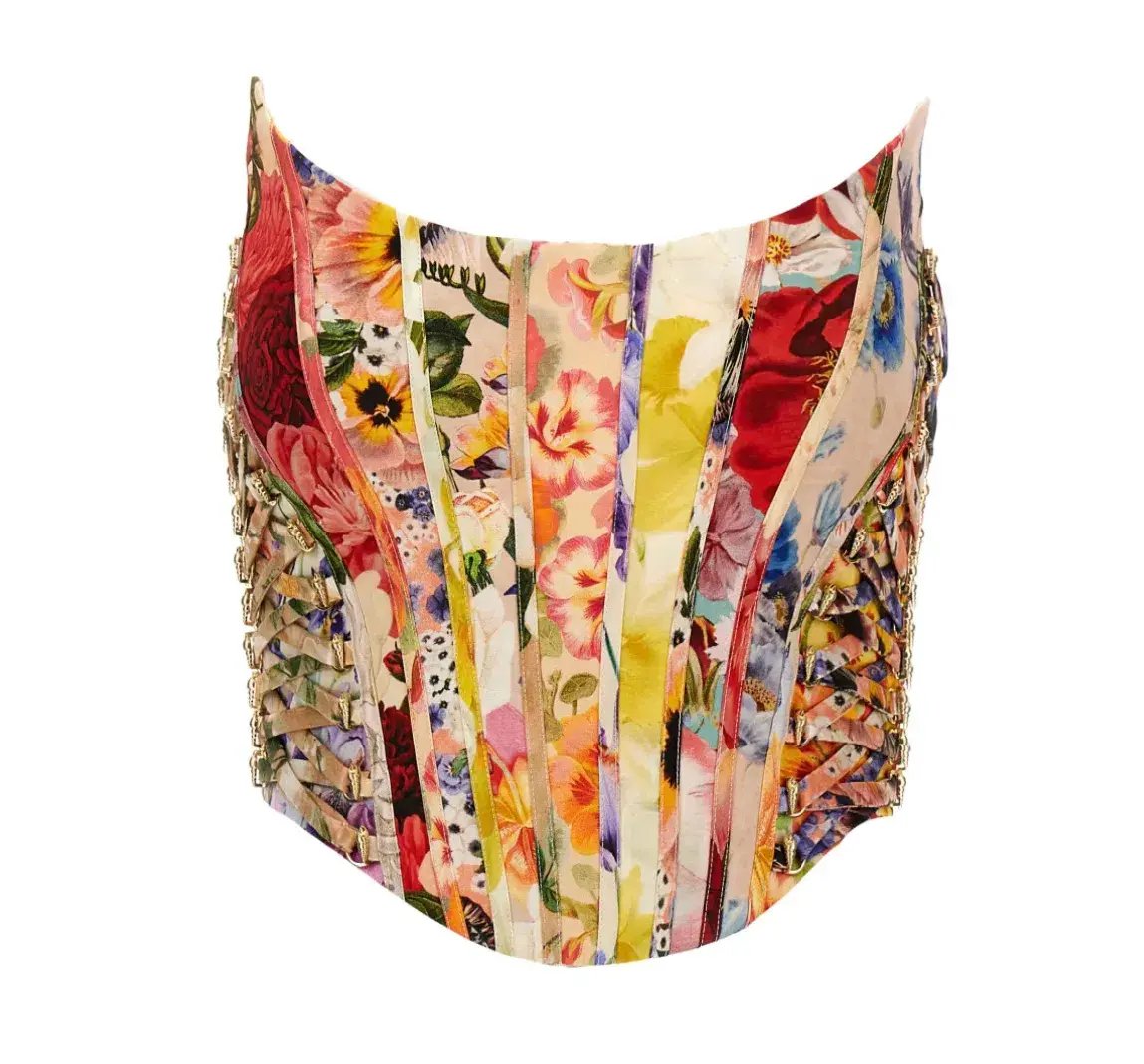 Zimmermann Wonderland Floral Corset Floral Size 1 / AU 10 photo 2
