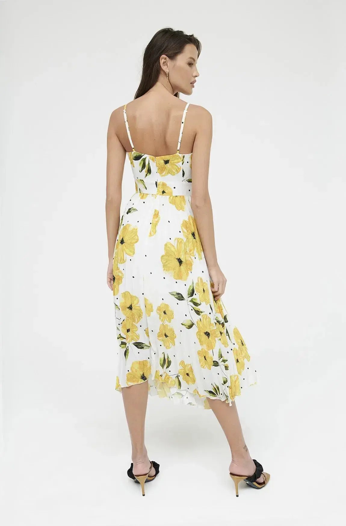 Sheike Bright Blooms Dress Floral Size 8 photo 2