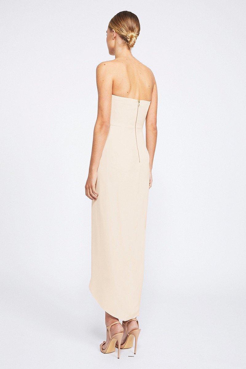 Shona Joy Nude Core 'U' Bustier Draped Dress Ballet photo 3