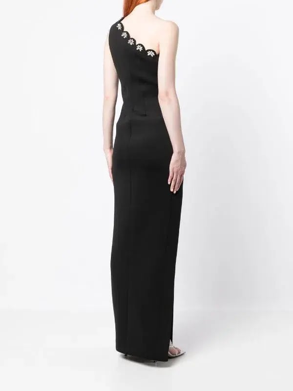 Rachel Gilbert Stella Gown Black Size AU 8 photo 3