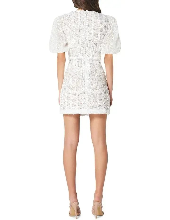 Elliatt Sundown Dress Ivory White Size AU 10 photo 3
