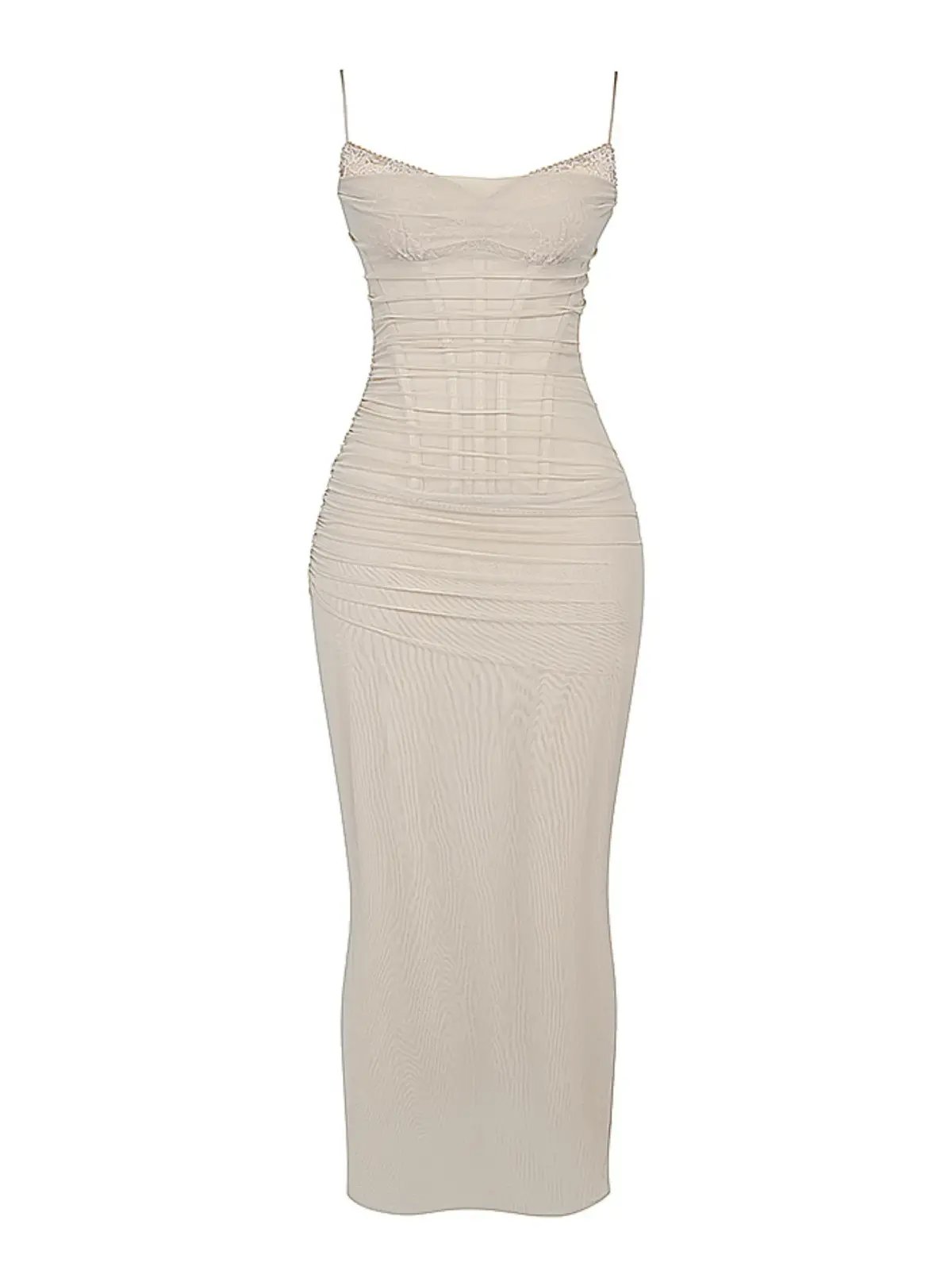 House of CB Nalini Maxi Dress in Sand Size AU 6 photo 6