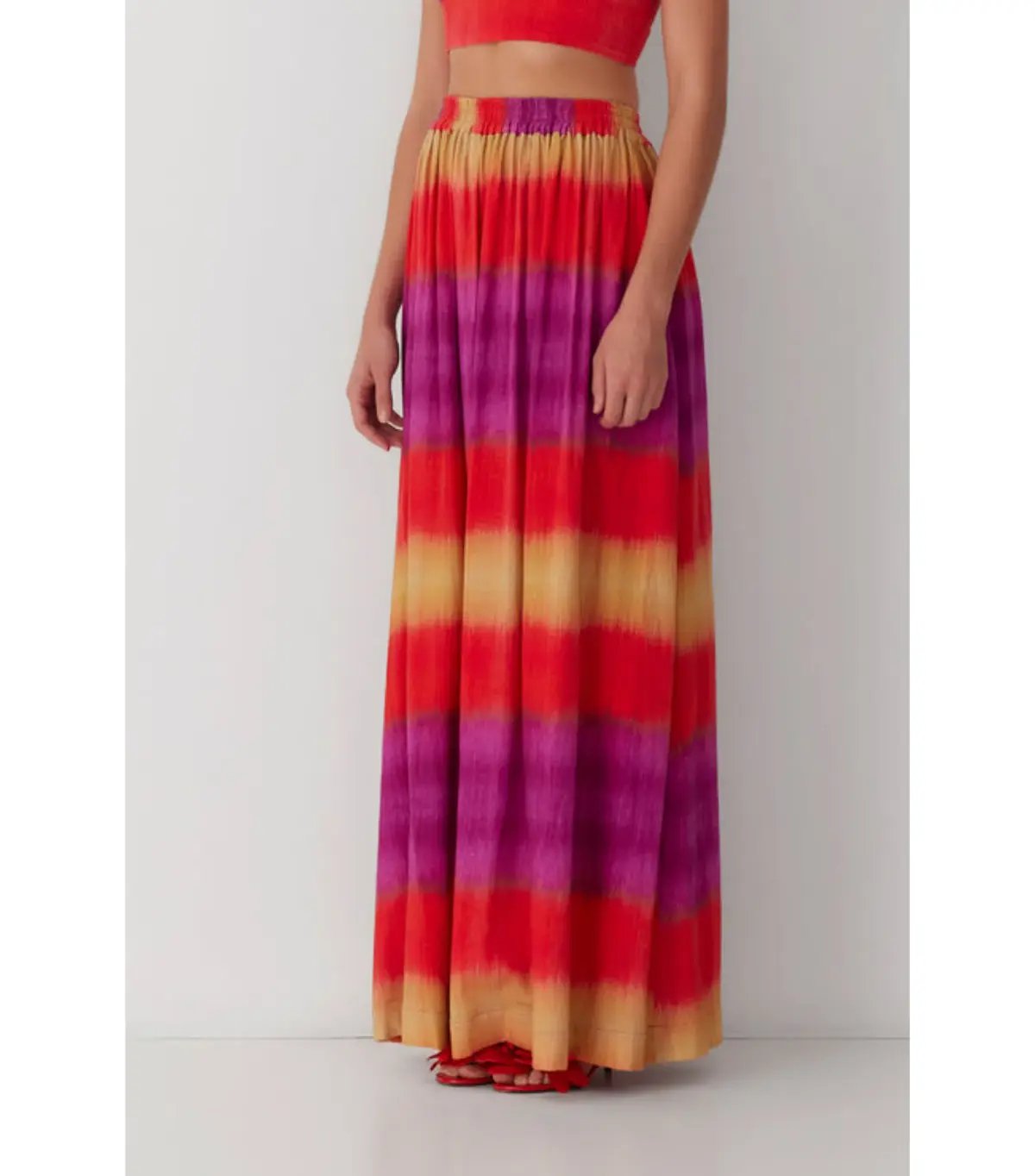 The Wolf Gang Siesta Top and Maxi Skirt Set in Solstice Size XL / AU 14 photo 4