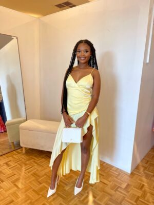 Bardot Sorella Midi Dress Yellow photo 2