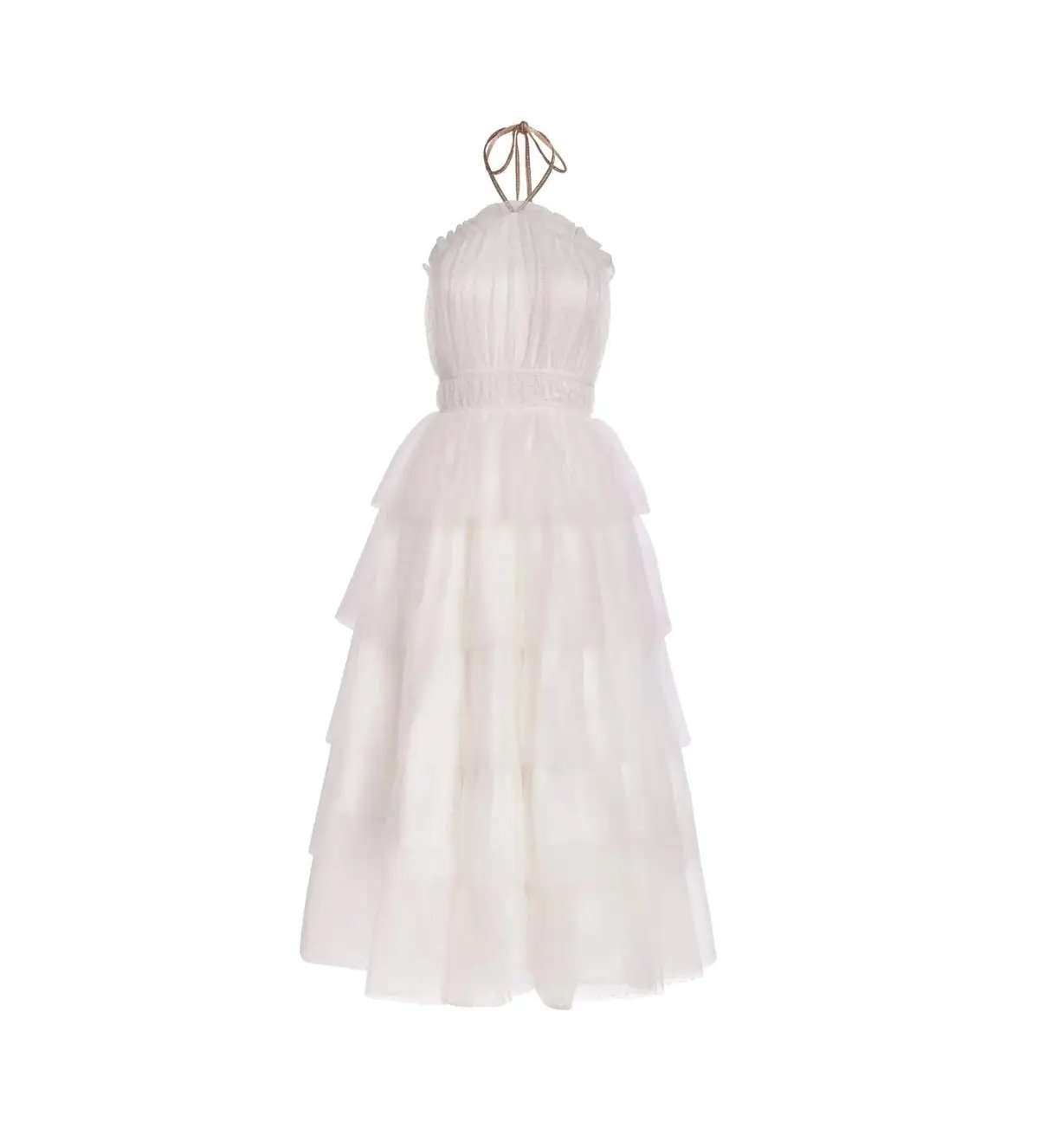 Alamour Barbara Midi Dress White Size L AU 12 photo 8