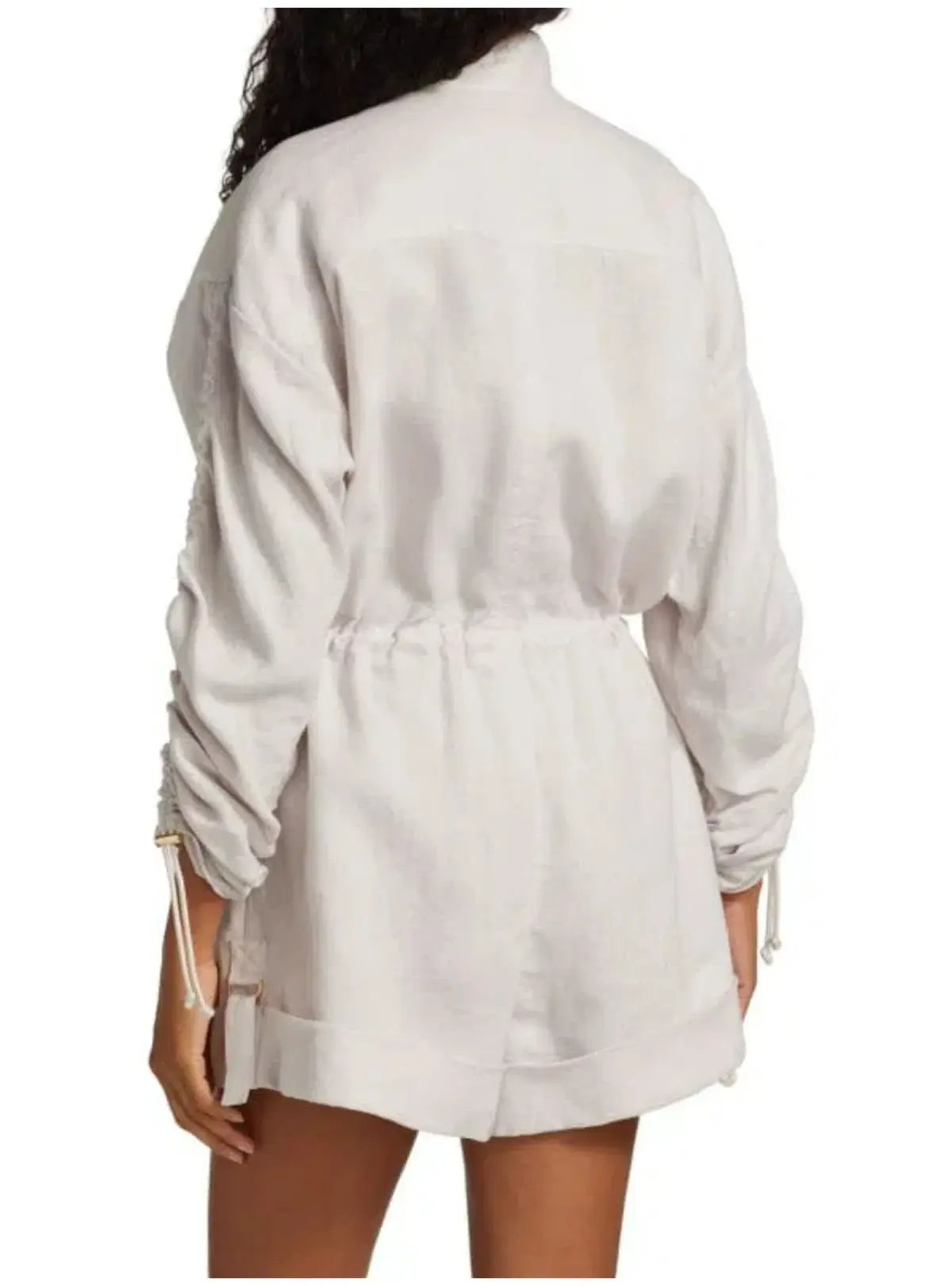 Zimmermann Utility Playsuit Dove Size 1 / AU 10 photo 2