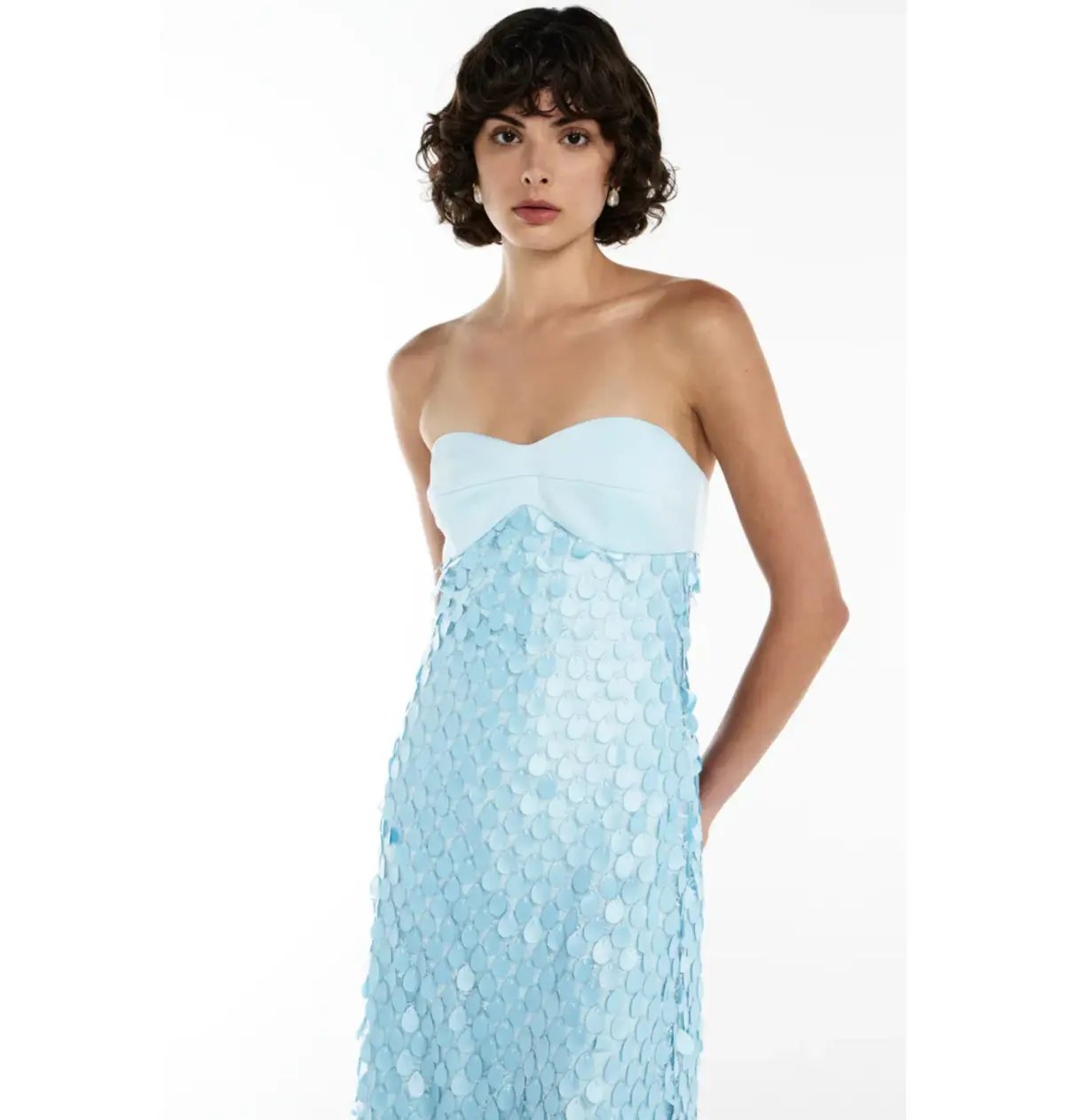 Manning Cartell Supreme Extreme Balconette Dress Blue Size AU 10 photo 3