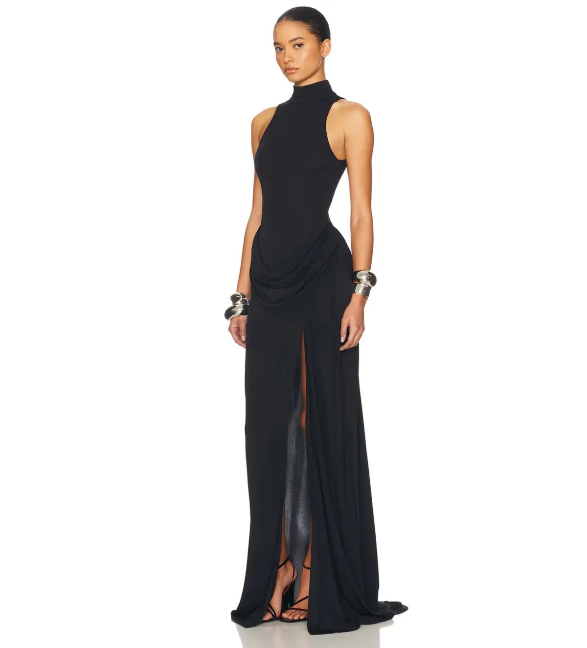 Helsa The Ophelia Dress in Black Size XS/ AU 6 - 8 photo 2