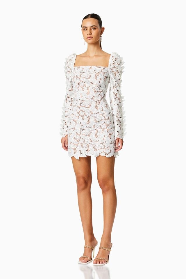 ELLIATT VERONA DRESS - IVORY photo 3