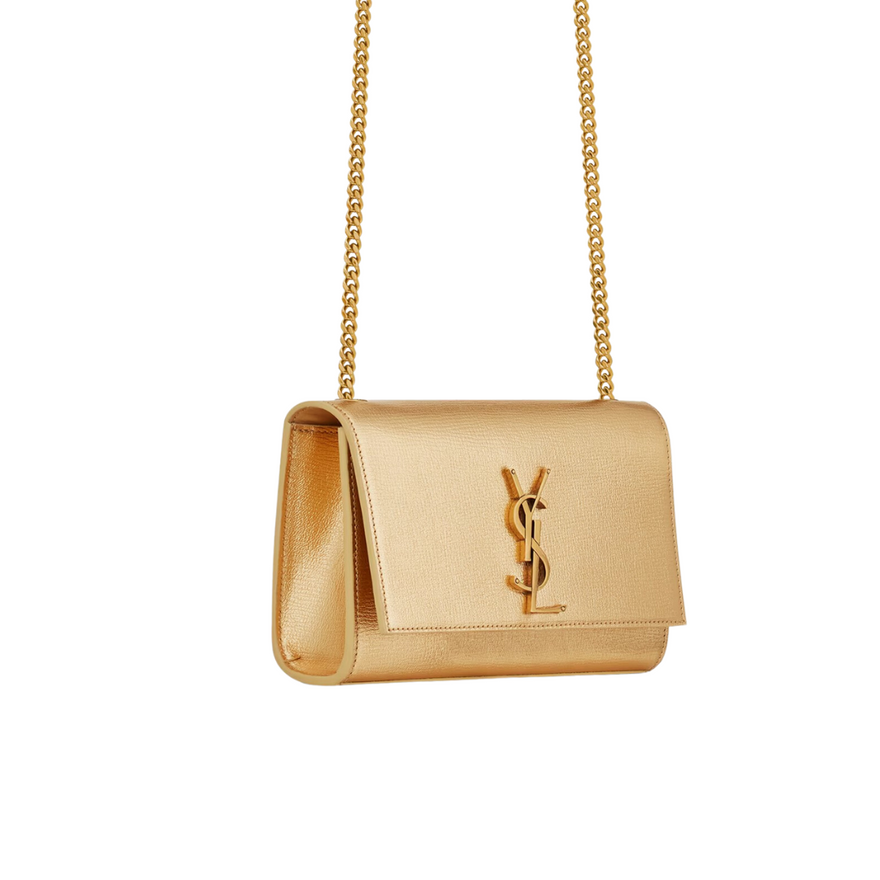 Saint Laurent Kate Handbag - Gold photo 3