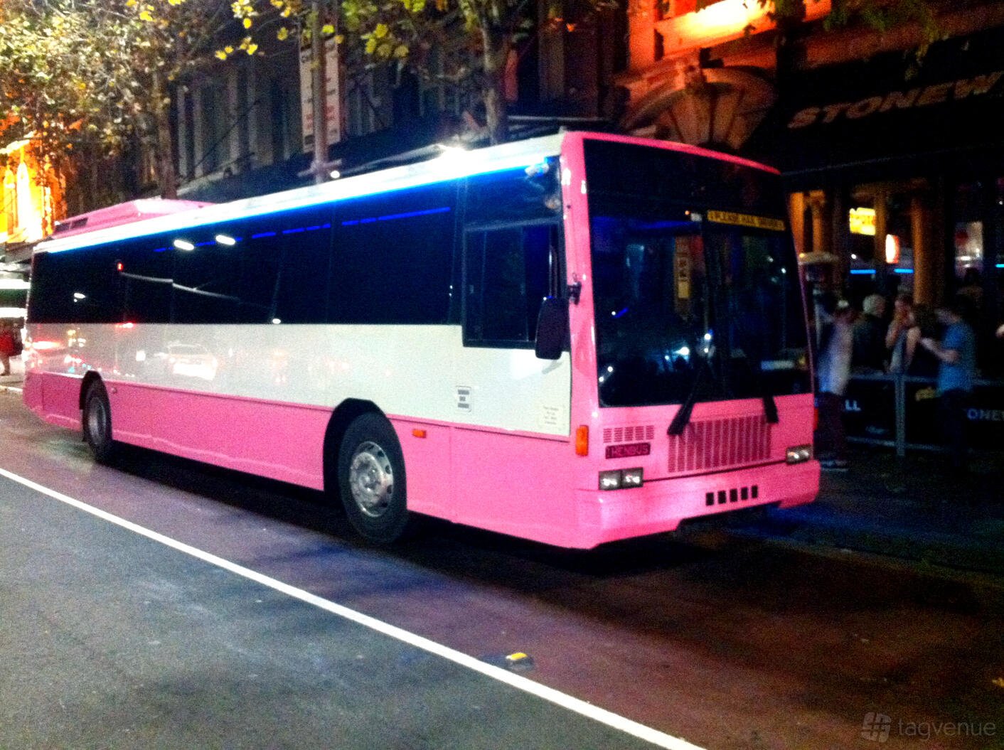 50 Seater Dance Floor & Pole at Pink Party Bus photo 5