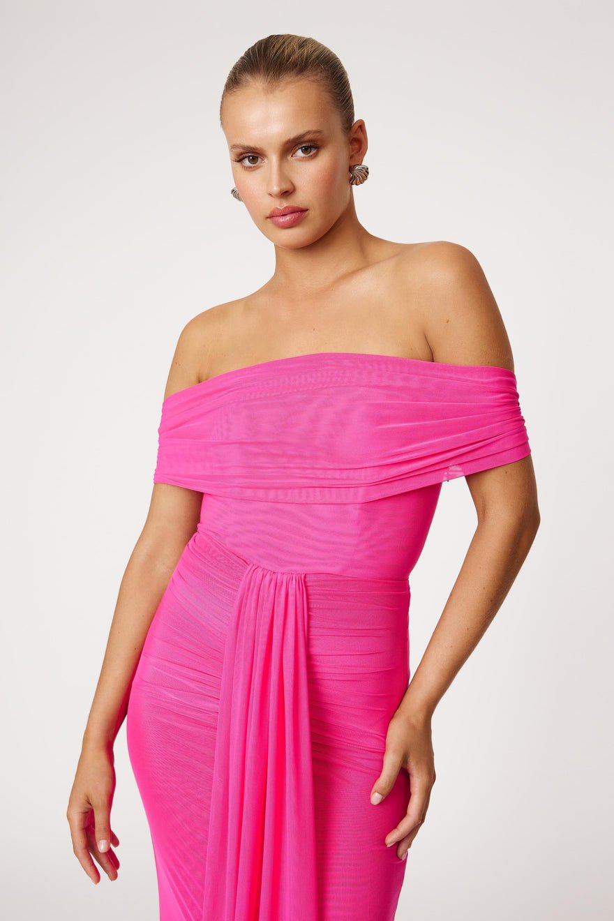 Lexi Jora Dress - Raspberry photo 2
