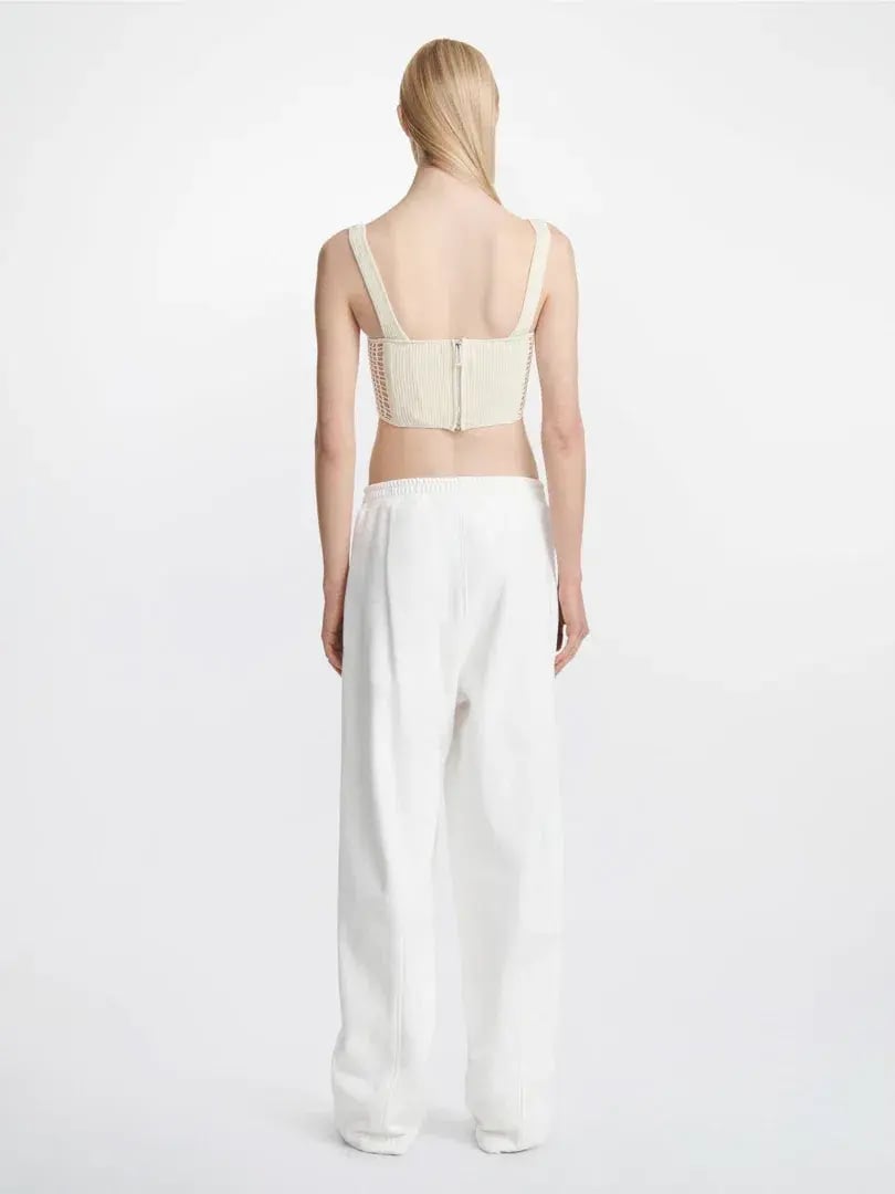Dion Lee Crochet Corset in Bone Size 10 photo 3