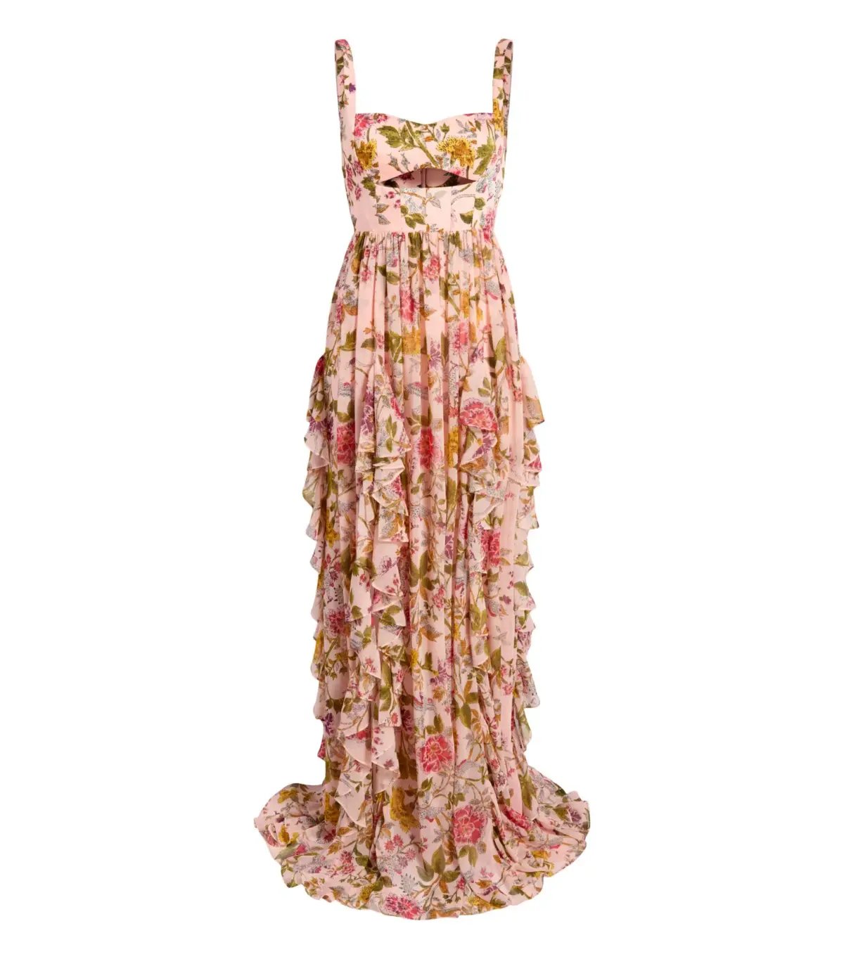 Cinq a Sept Xiomara Dress Pink Floral Size AU 8 photo 5