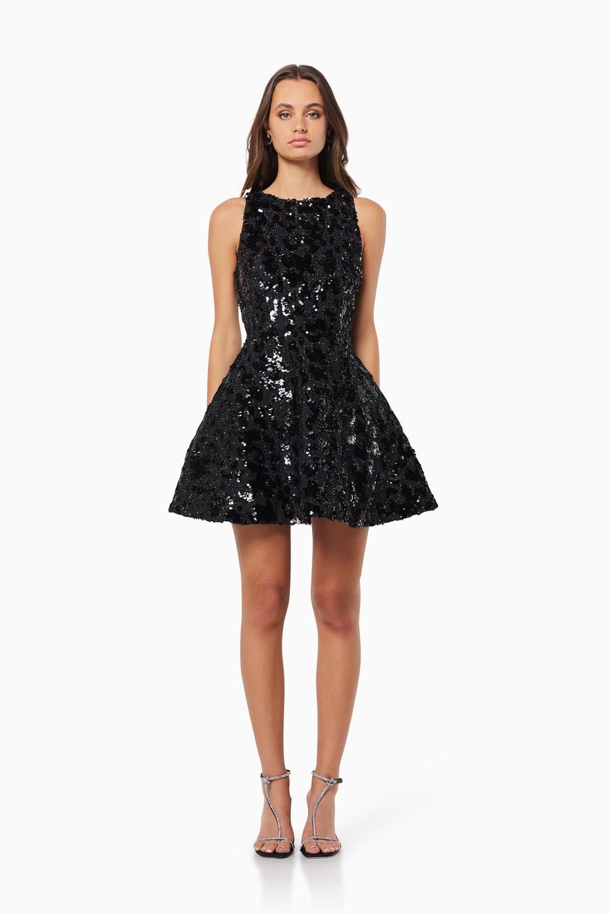 Elliatt Charlene Dress - Black photo 4