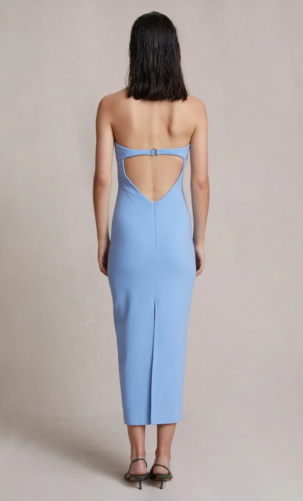 Bec and Bridge Noa Midi Dress Blue Size 6 photo 2