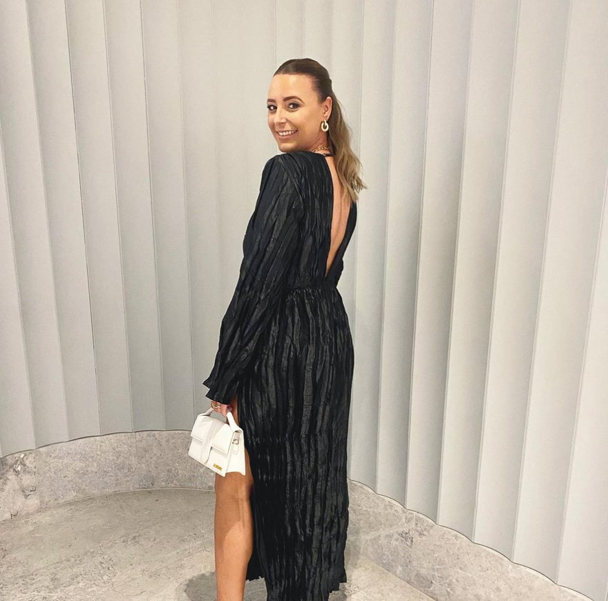 L'idée Costes Maxi Dress, Black photo 2