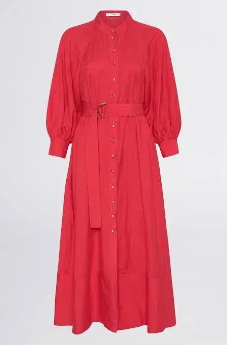 Sheike Piper Midi Dress Watermelon Size 12 photo 2