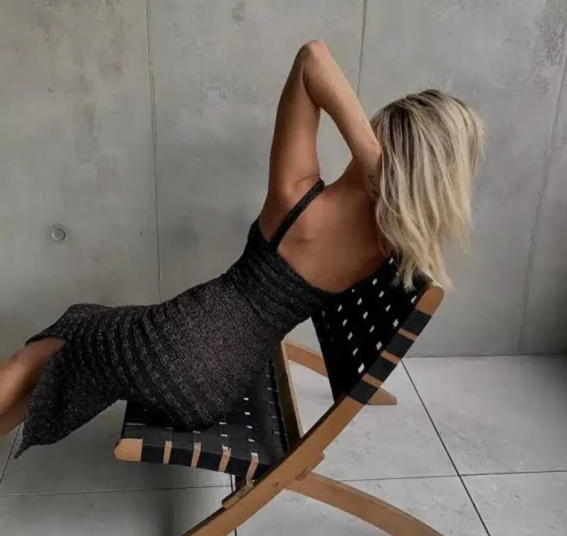Suboo Nadine Stretch Midi Dress Black Size 10 photo 5