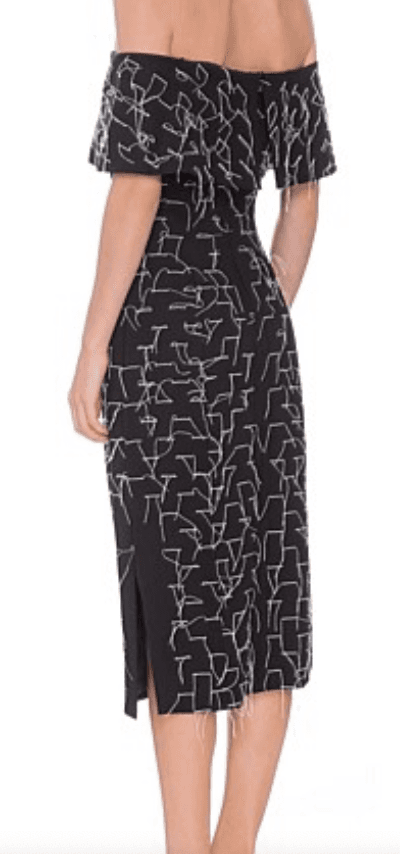 C/Meo Collective Phase 2 Black & White Phase 2 Dress photo 4