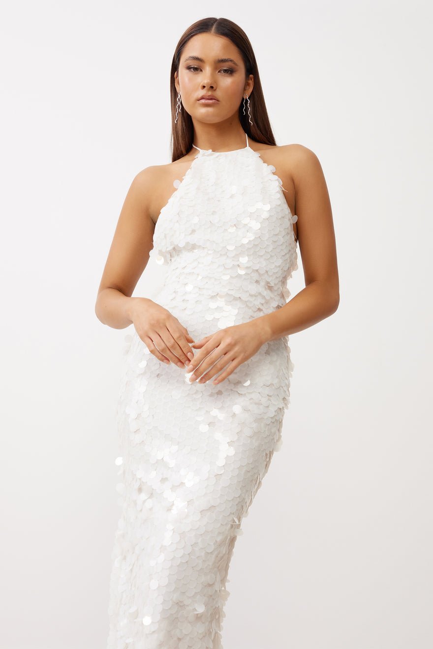 Lexi River Dress - Pearl photo 3