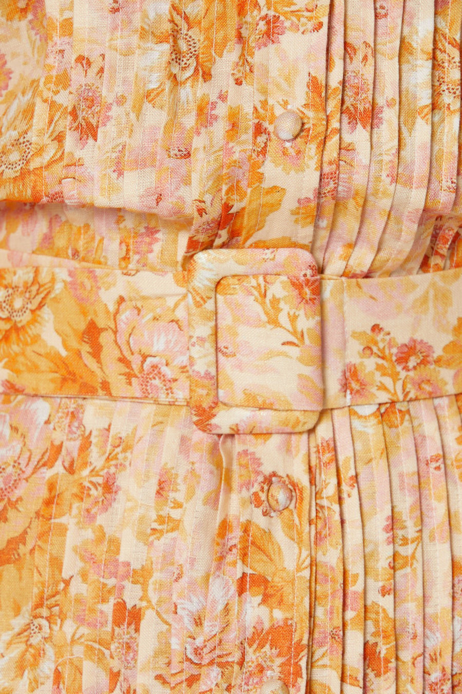 WINONA DARANA SHIRT DRESS - ORANGE PRINT photo 5