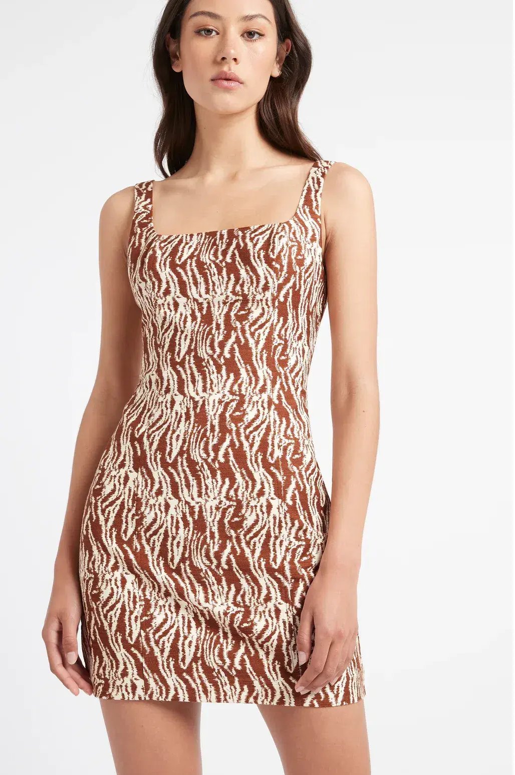 Kookai Reyna Mini Dress Print Size 8 photo 2