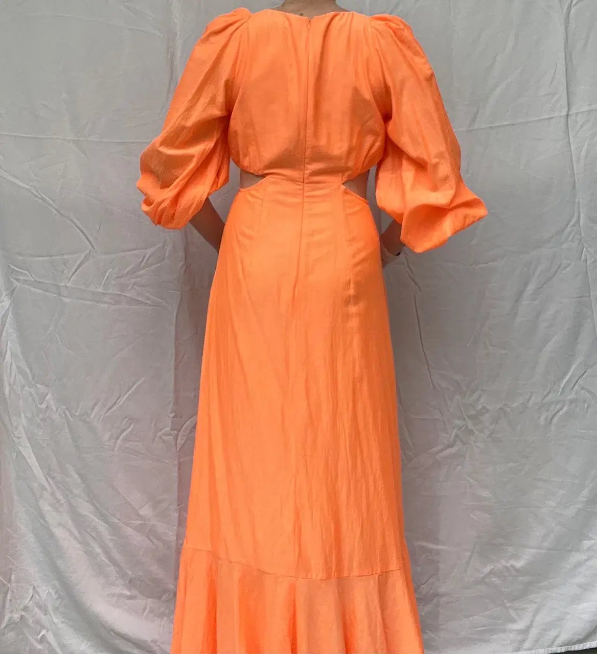 Sheike Bravo Maxi Dress Orange Size 10 photo 3