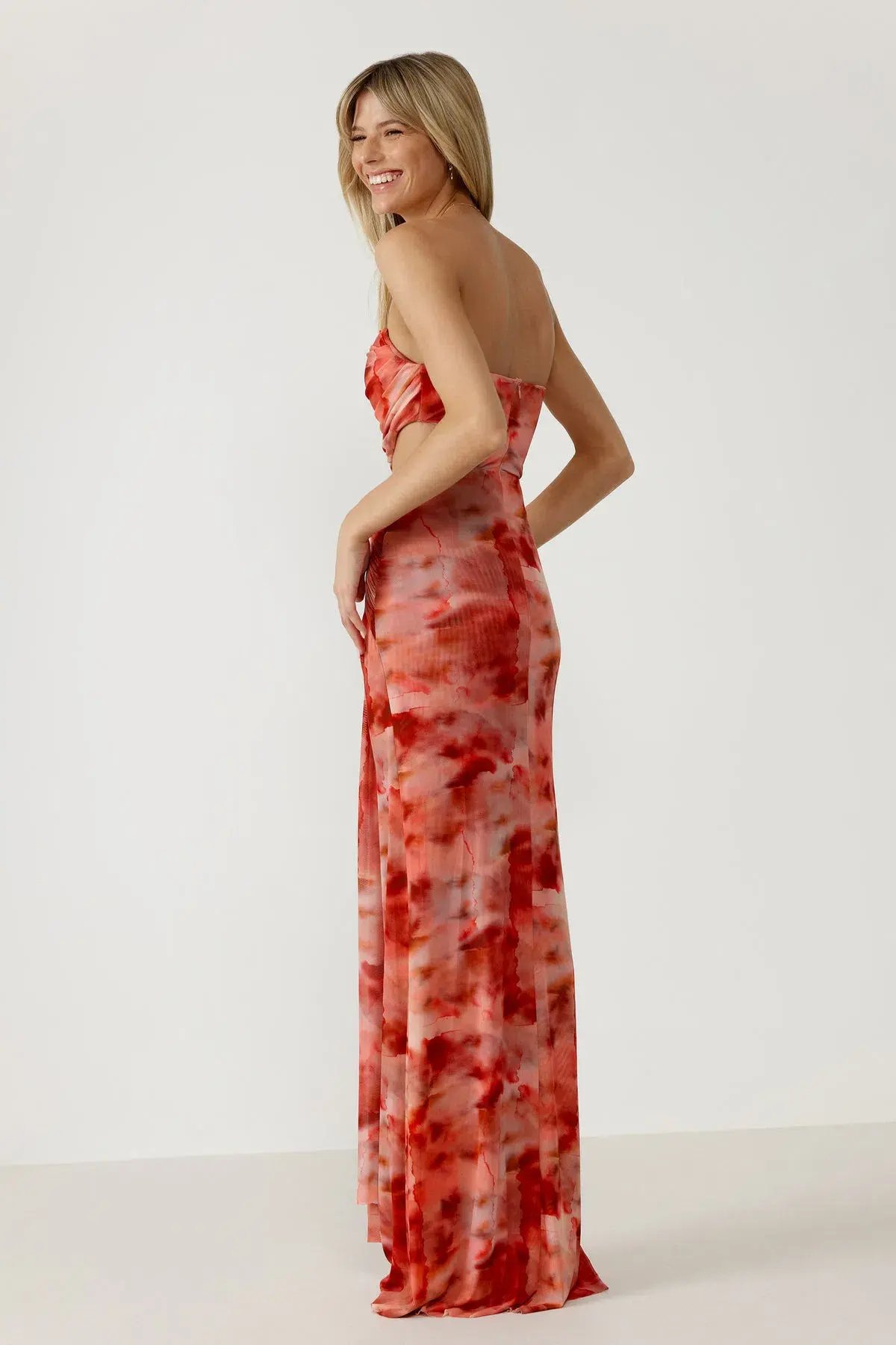 Lexi Fleur Dress Print Size 8 photo 4