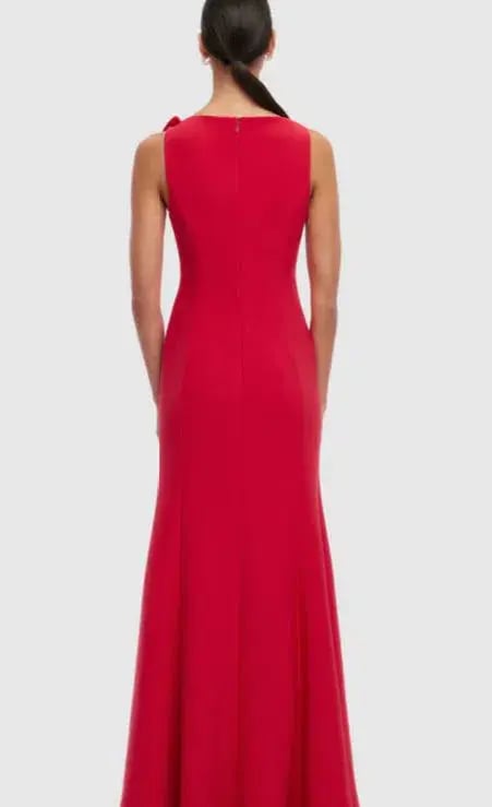 Leo Lin Eugenie Rosa Gown Red Size 8 photo 2